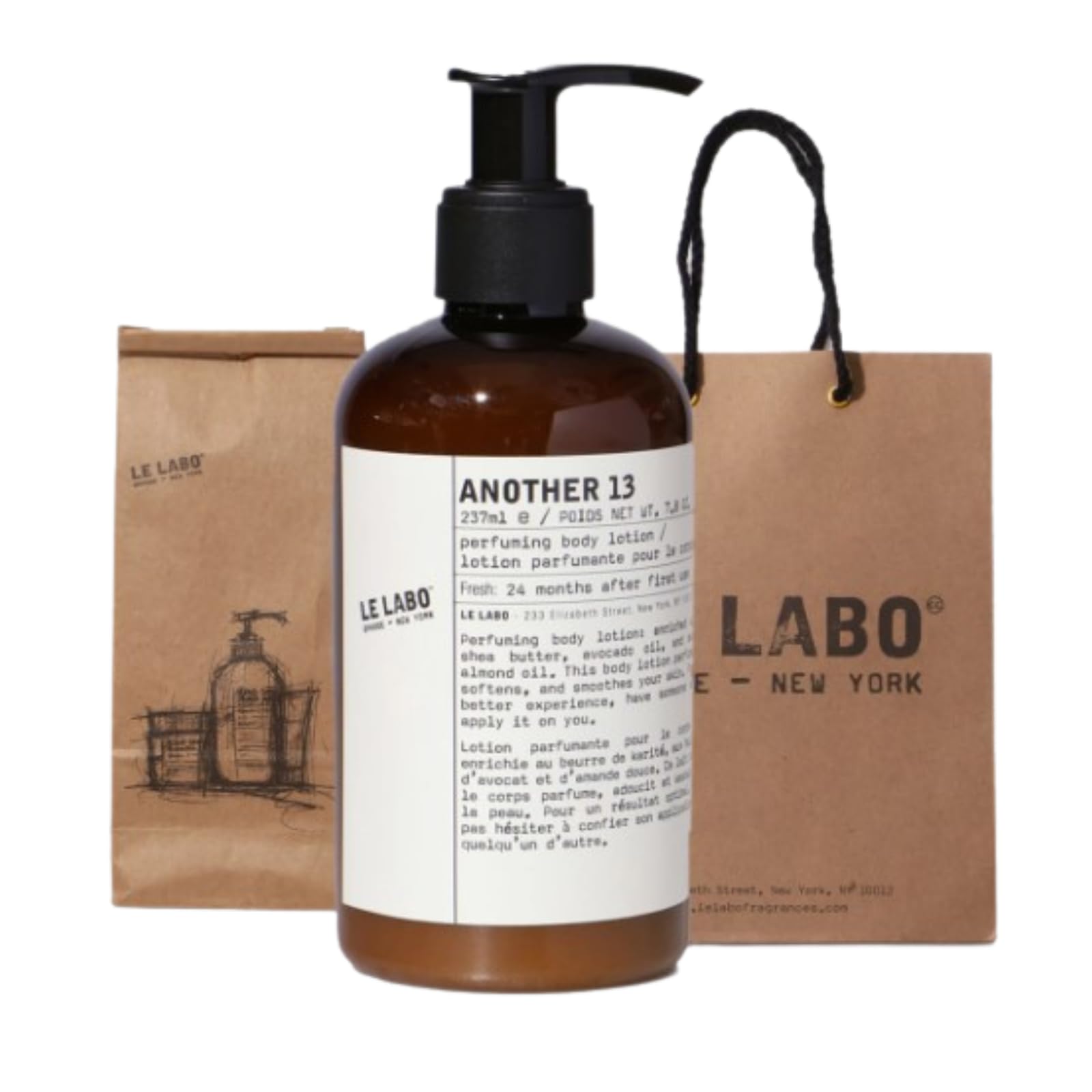 Amazon | LE LABO BODY LOTION ANOTHER 13 237ml ショッパー付き 国内