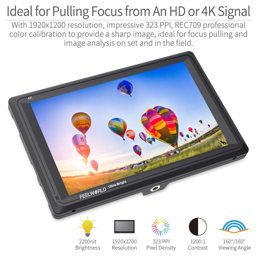 Amazon.com : FEELWORLD FW279 7 Inch Ultra Bright 2200nit Daylight
