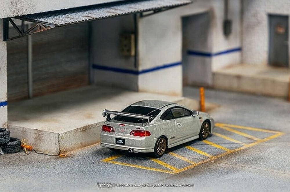Amazon | TARMACWORKS 1/64 Honda Integra TYPE R DC5 MUGEN Silver