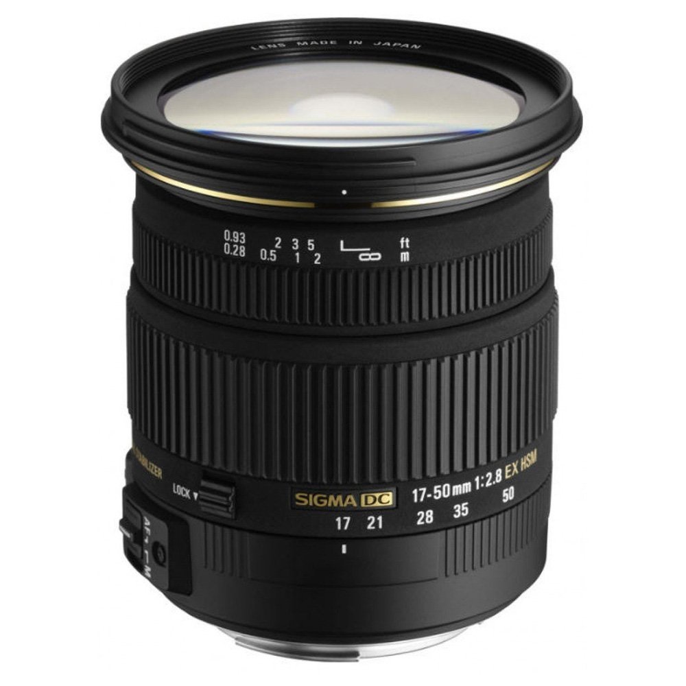 Sigma 17-50mm F2.8 DC OS HSM Large Aperture Standard Zoom Lens for