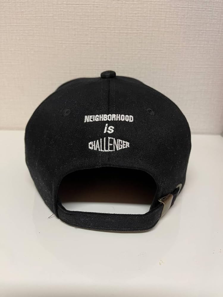 Amazon.co.jp: Neighborhood×CHALLENGER コラボキャップ ブラック