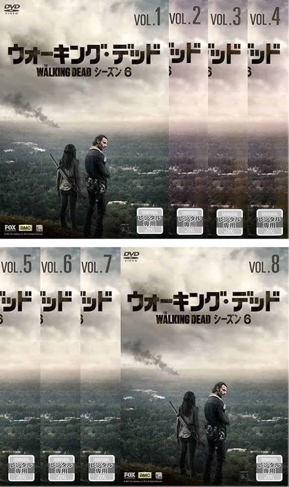 Amazon.co.jp: ウォーキング・デッド シーズン6 [レンタル落ち] 全8巻