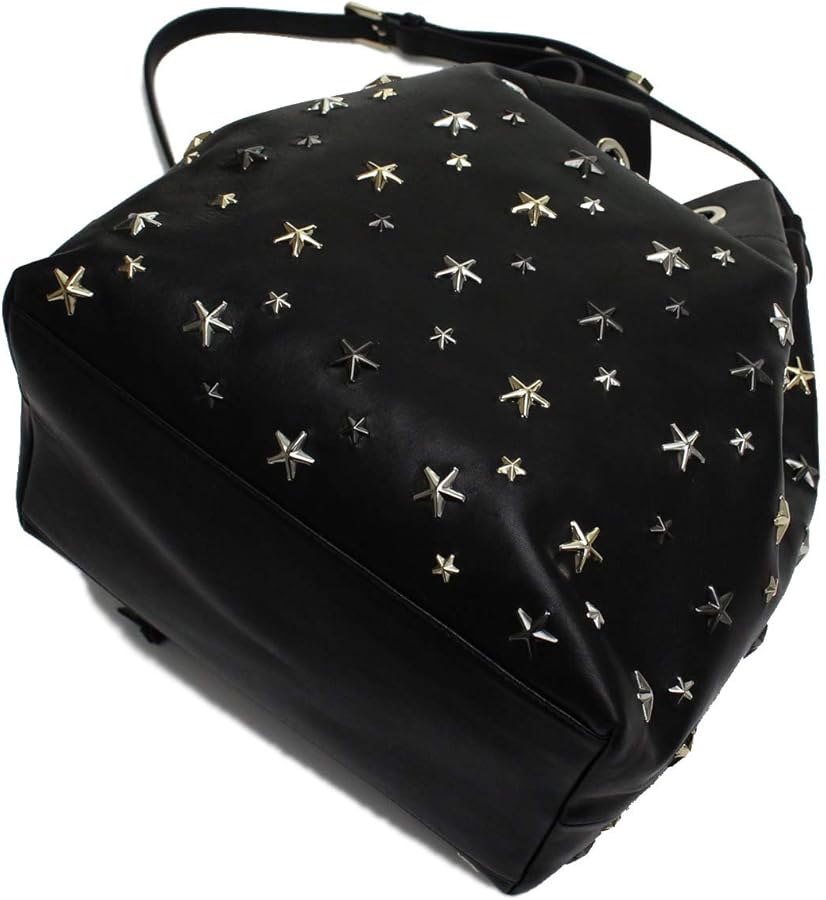 Amazon | [ジミーチュウ] スタースタッズ 巾着 ドローストリング