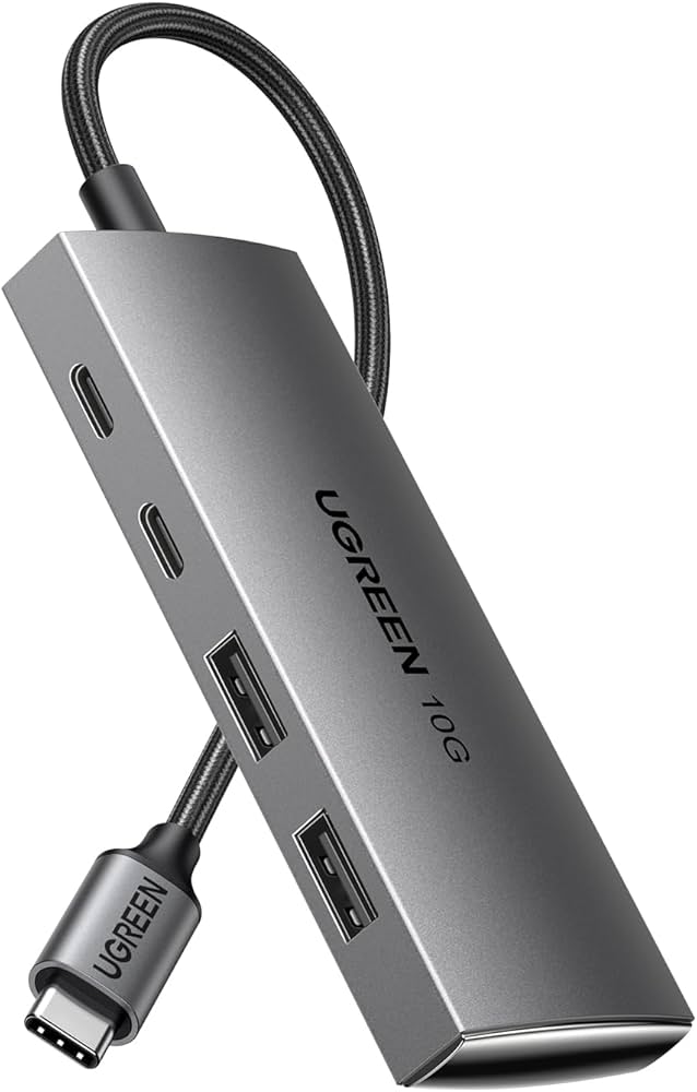 Amazon.com: UGREEN USB C Hub 10Gbps, 4 Ports USB 3.2 HUB with 2