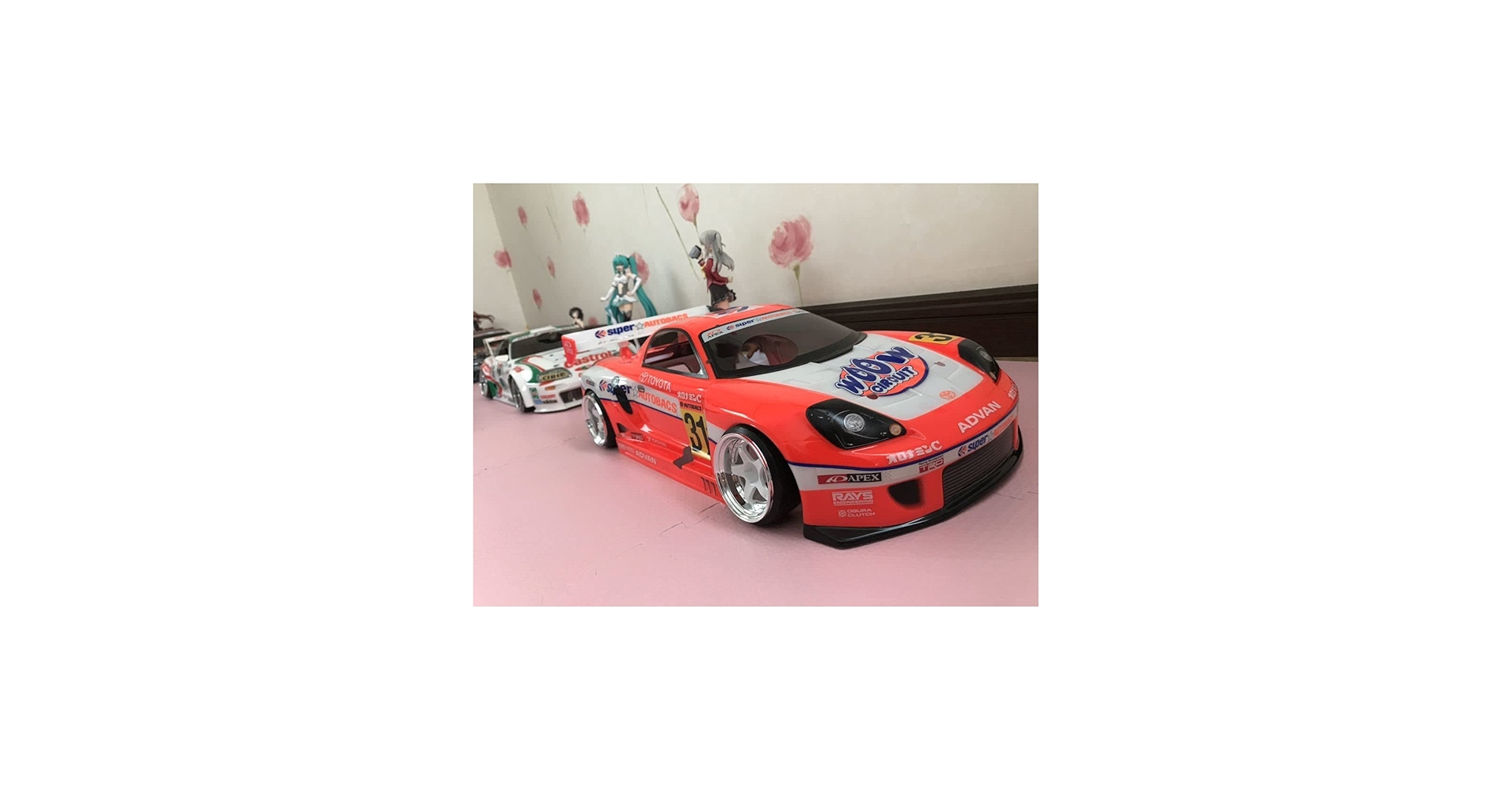 Amazon.co.jp: ラジコン ボディ 1/10 トヨタ MR-S オートバックス