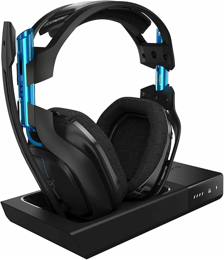 ASTRO Gaming A50 Wireless Dolby Gaming Headset - Black/Blue