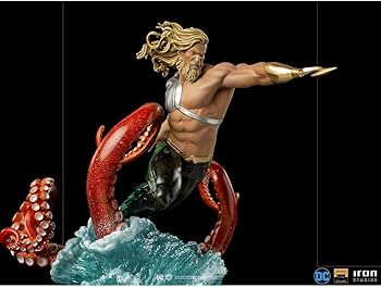 Amazon.com: Iron Studios DC Comics Aquaman 1/10 Scale | Aquaman