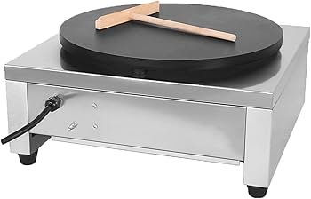 Amazon | FOVNY 業務用クレープメーカー 温度調節可能 50-300
