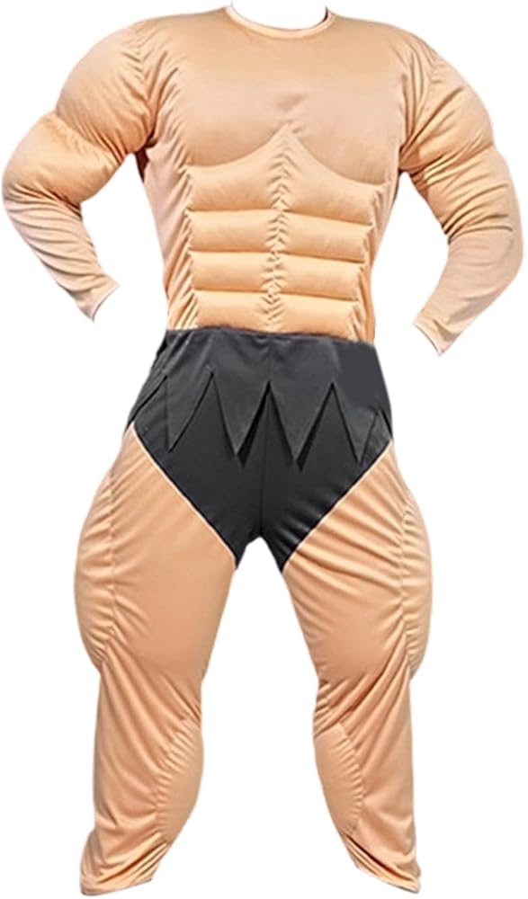 Amazon.co.jp: [APLVFFZH] 筋肉スーツ マッスル着ぐるみ 筋肉シャツ