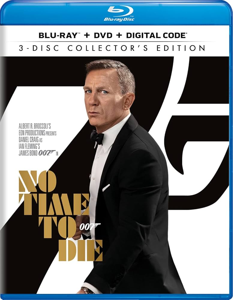 Amazon.com: No Time to Die (2021) - 3-Disc Collector's Edition Blu