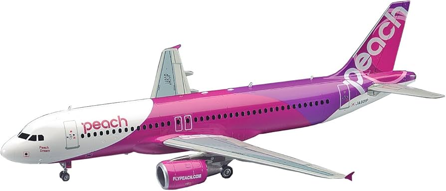 Amazon | ハセガワ 1/200 ピーチ・アヴィエーション エアバス A320