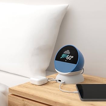 Amazon.com: Echo Spot Bundle: Includes Echo Spot | Ocean Blue