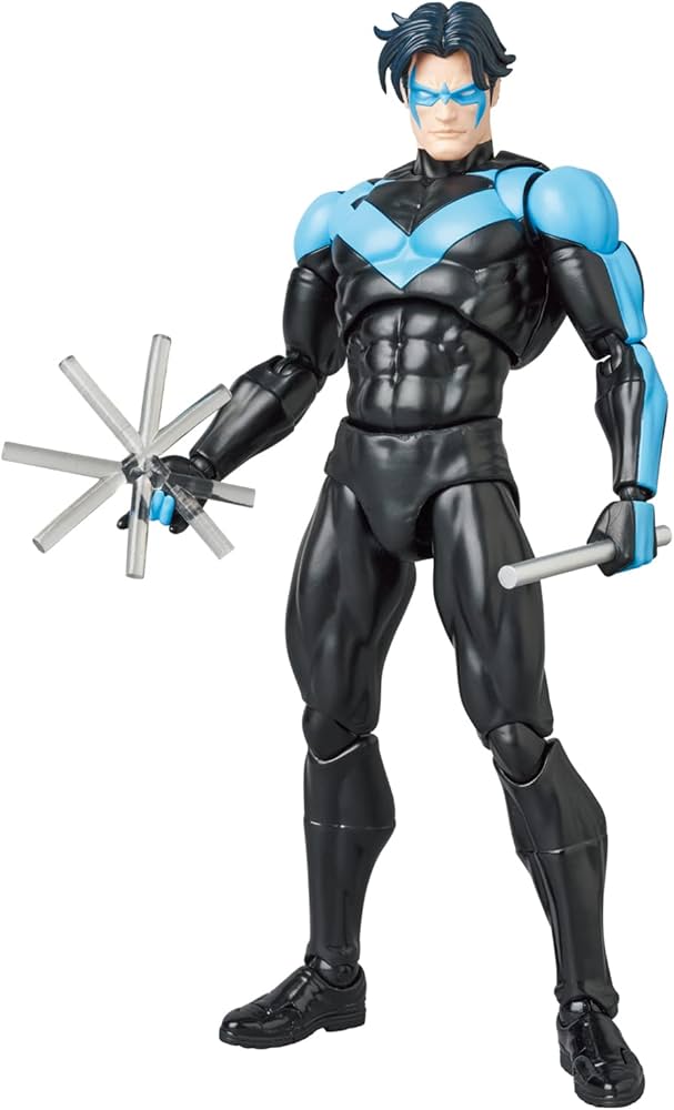 Amazon.com: Medicom Batman: Hush: Nightwing MAFEX Figure
