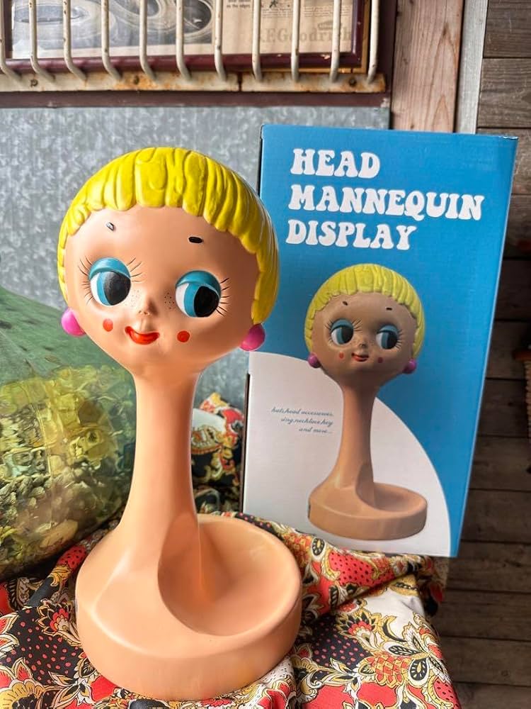 ツイッギー ヘッドマネキン ビンテージ レトロ フランスヴィンテージ