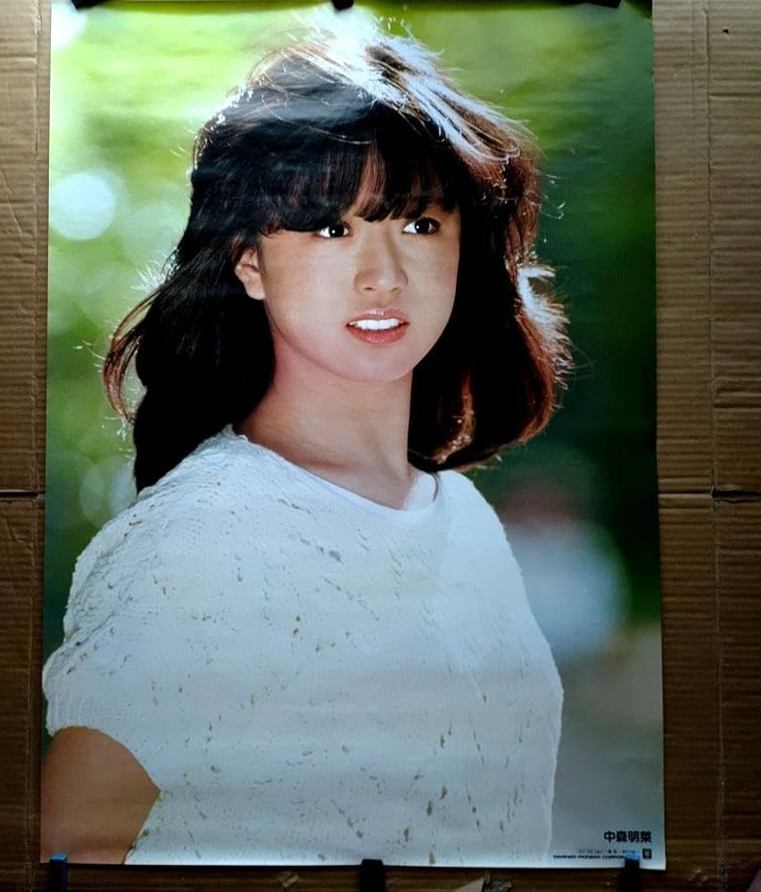 Amazon.co.jp: 中森明菜／ファンタジー 幻想曲 特典ポスター 80年代