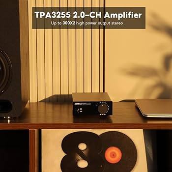 AIYIMA Metal A07 Tpa3255 Power Amplifier 300Wx2 Hifi Class D
