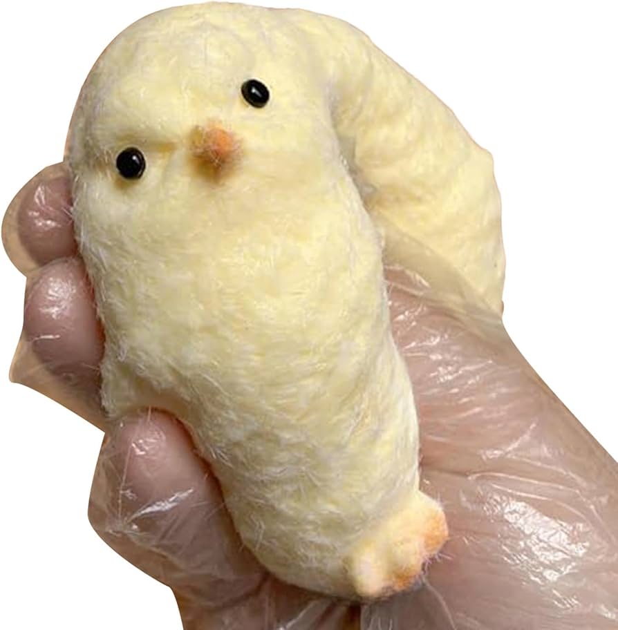 Amazon | Eoixuqba スクイーズチキン - 7x8 Cm 子供用スクイーズ