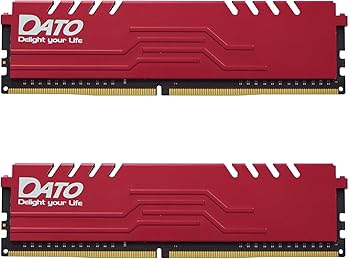 DATO 32GB RAM (16GBx2), DDR4 3200MHz with Heatsink, PC4-25600 CL16