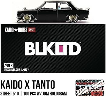 Amazon.co.jp: 限定100個 KAIDO HOUSE BLKLTD STREET 510 164 ミニカー
