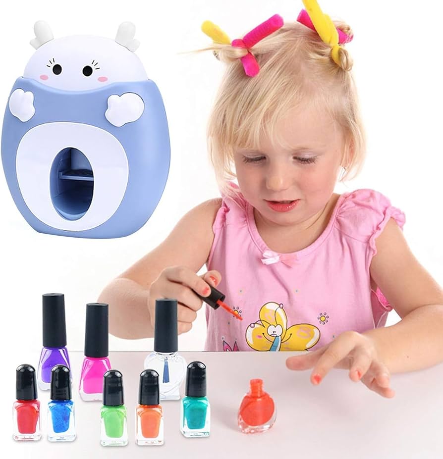 Amazon | マニキュア 用 キッズ用ネイル 安全成分 メイクセット