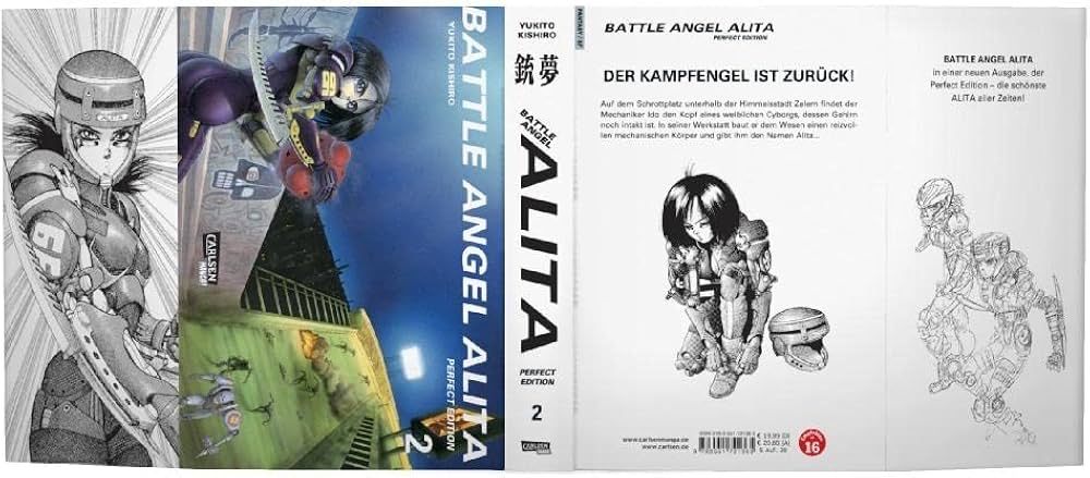 Amazon.com: Battle Angel Alita - Perfect Edition 2: 9783551721365