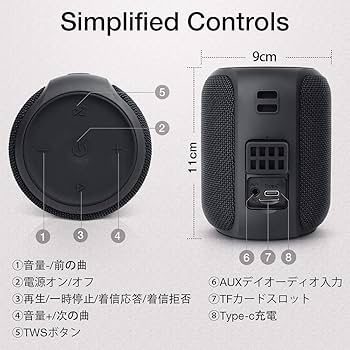 Amazon.co.jp: 【2台セット】【 音質＆28時間再生＆ IPX7防水＆TWS対応