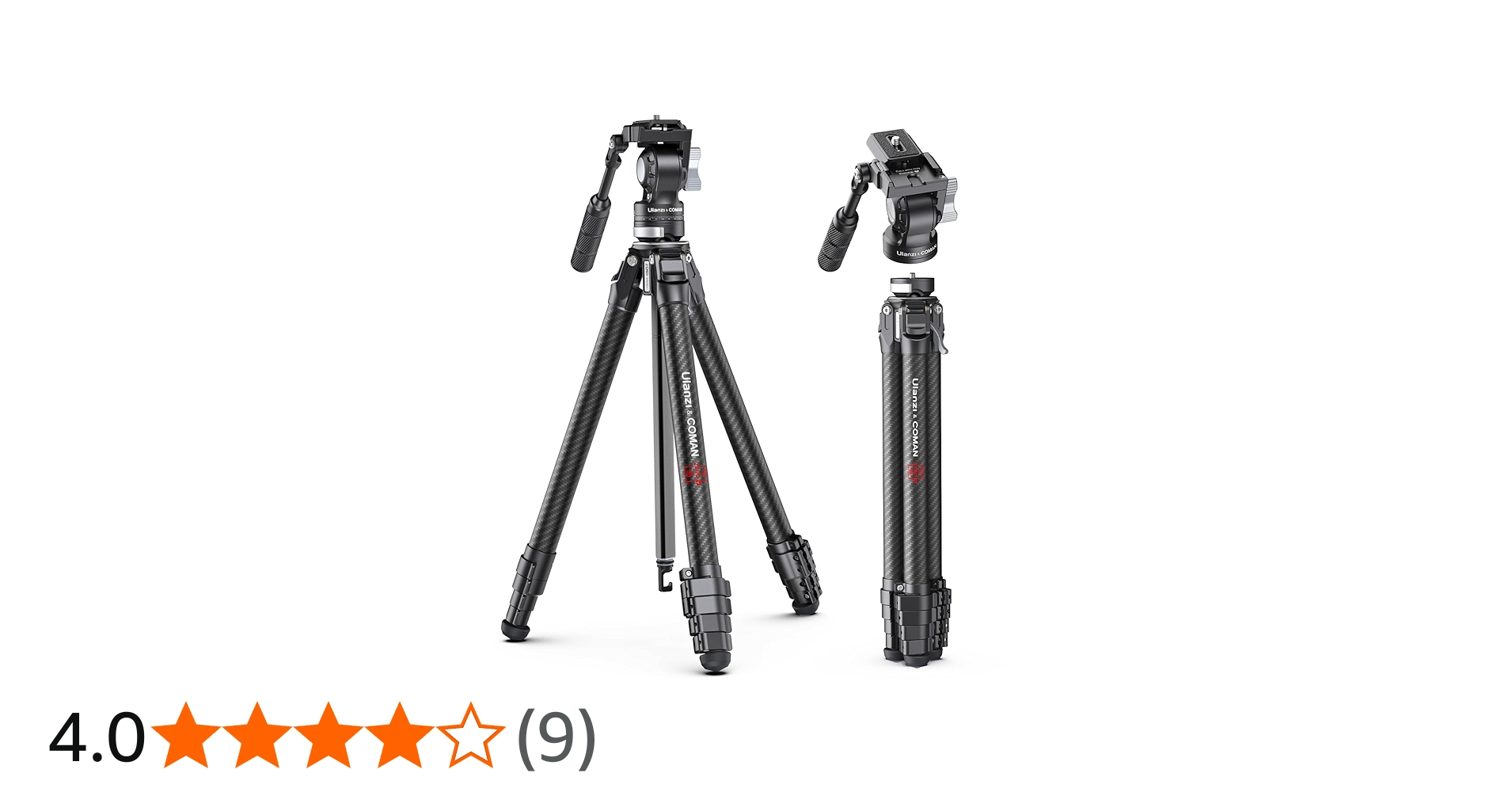 Amazon | Ulanzi ZERO V 三脚 カーボン トラベル三脚 ビデオ雲台