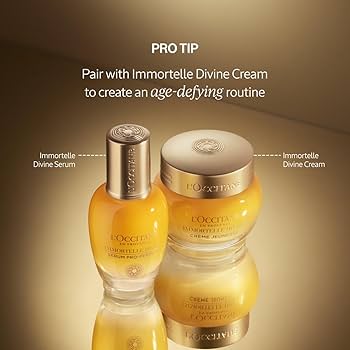 L'Occitane Anti-Aging Immortelle Divine Face Serum for a Youthful