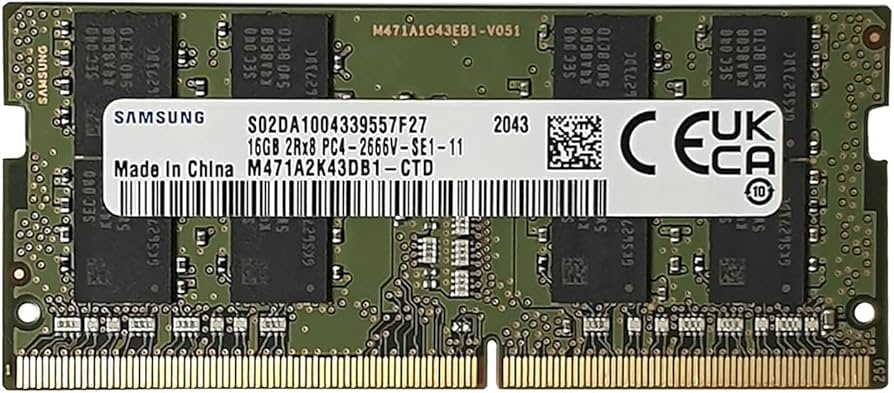 Samsung M471A2K43DB1-CTD 16GB 2Rx8 PC4-2666V-SE1-11 at Amazon.com