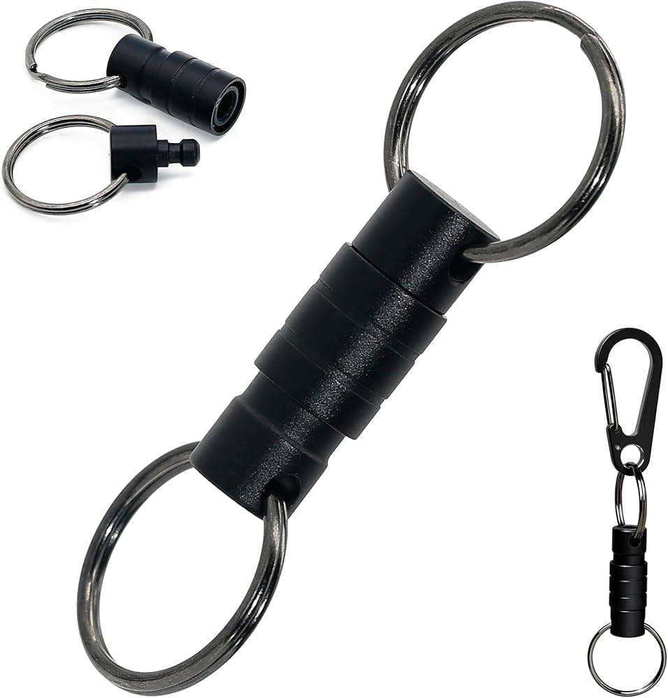 NCEDFYLER JY Quick Release Keychain Clip, Small Carabiner Clip