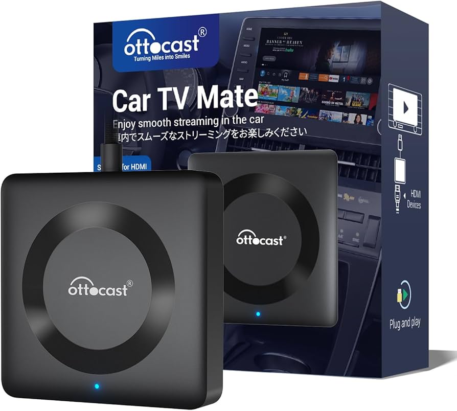 Amazon.co.jp: 【公式】Ottocast オットキャスト 2024 Car TV Mate