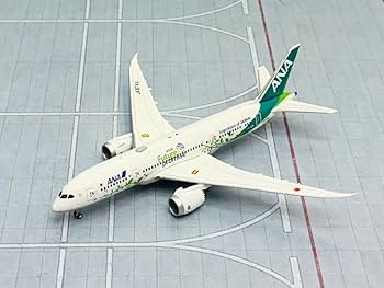 Amazon.co.jp: ANA B787 JA874A 1/400 グリーンジェット Green Jet