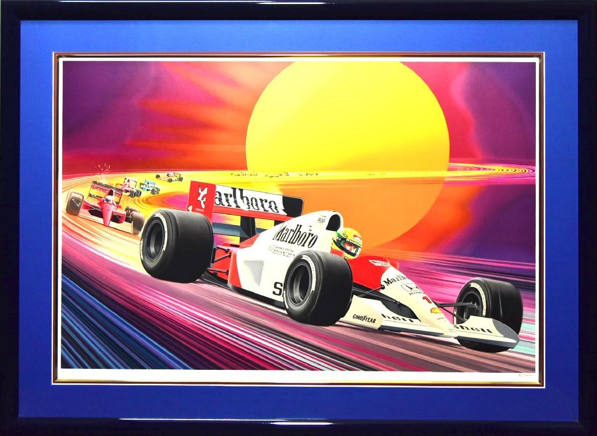 Amazon.co.jp: (4-8022)長岡秀星『アイルトンセナ 栄への軌跡』29290