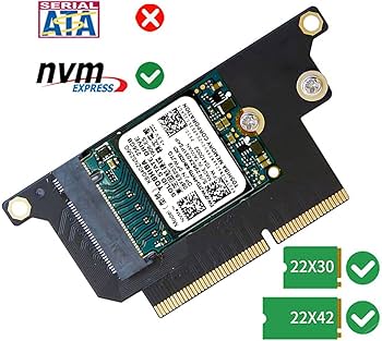 Amazon.com: Cablecc M.2 NGFF M-Key NVME SSD Convert Card fit for