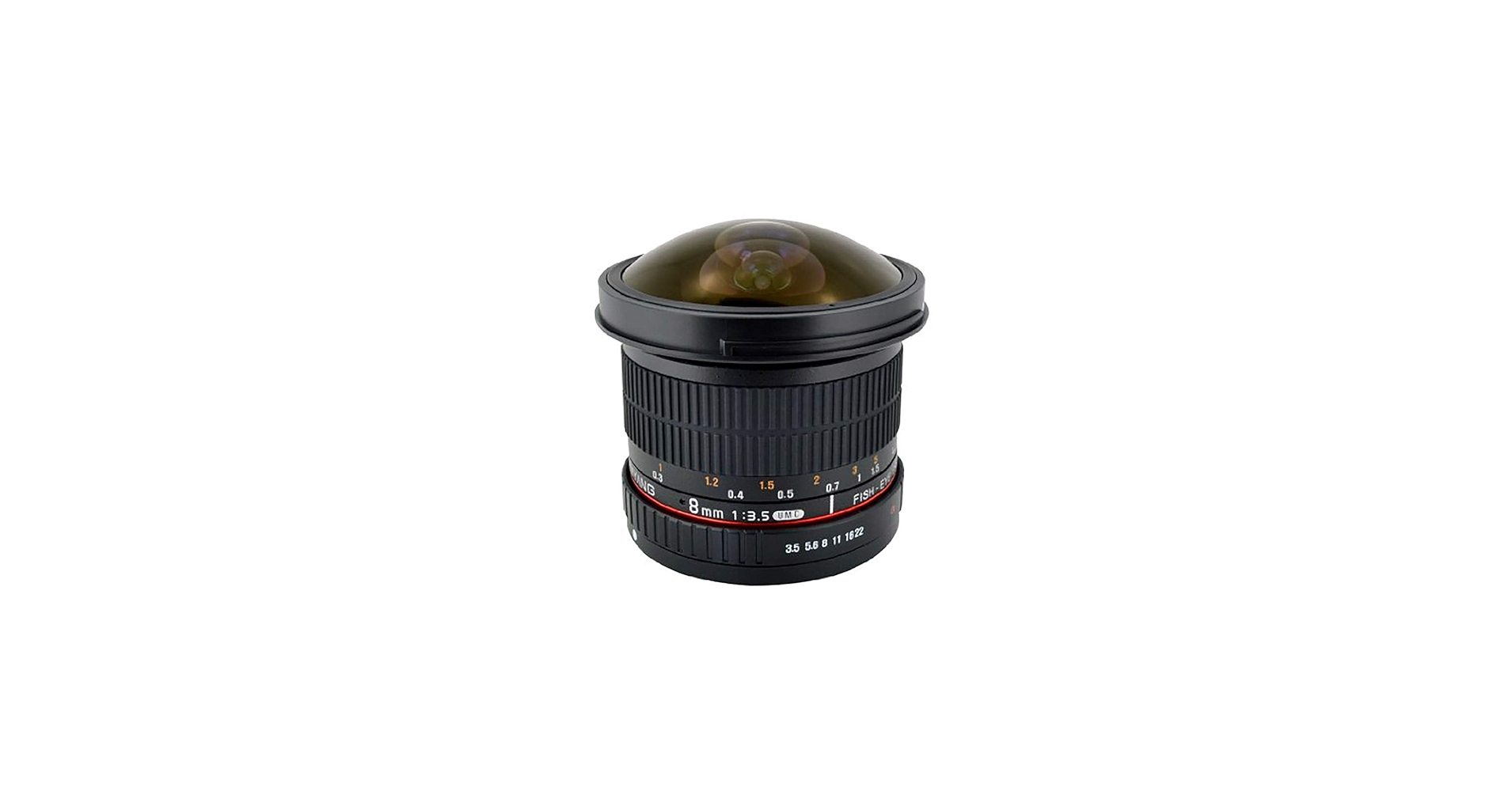 Amazon.com : Samyang 8mm f/3.5 HD Fisheye Lens with Removable Hood