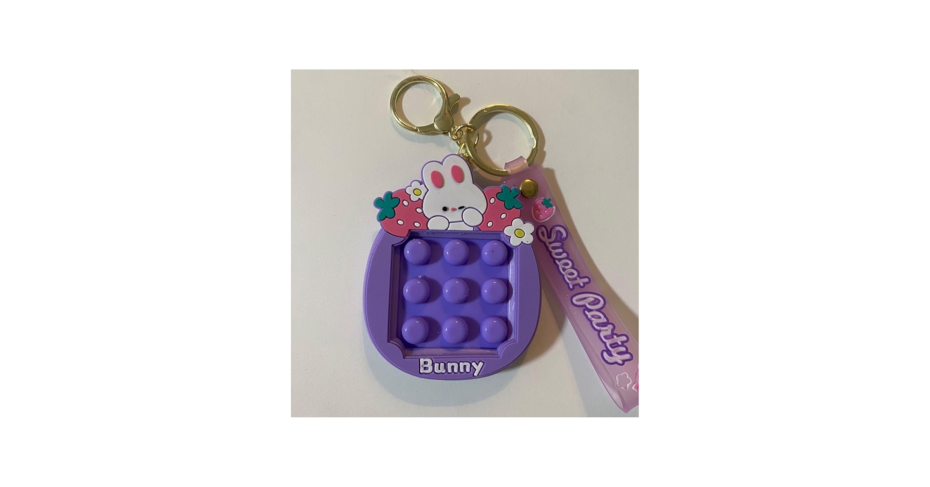 Amazon.co.jp: プッシュポップ 無限プチプチ キーホルダー 知育玩具