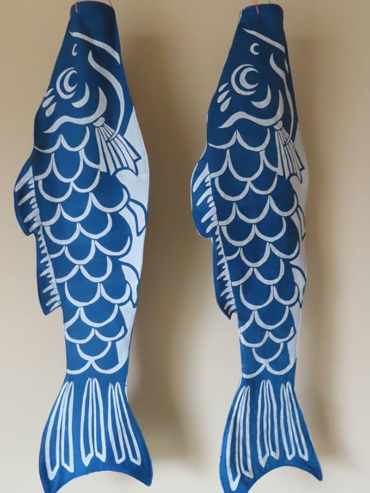 本染め 鯉のぼり 鯉幟 5m 手染めの美品です 本染め 鯉のぼり 鯉幟 5m