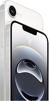 Amazon.com: Apple iPhone 16e, 128GB, eSIM, White for Boost Mobile