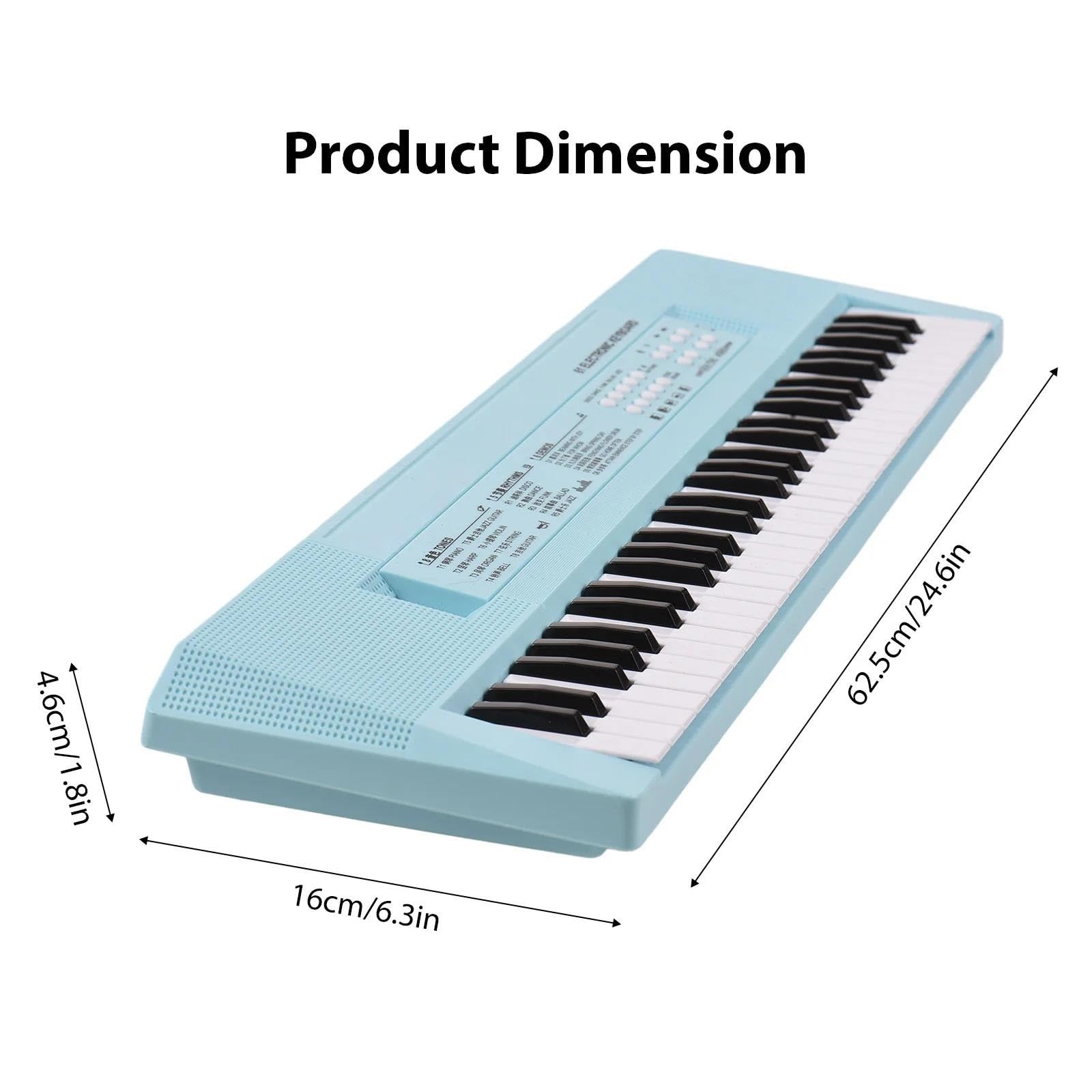 Amazon | プロ仕様の電子キーボード 61 キー電子キーボードピアノ楽器