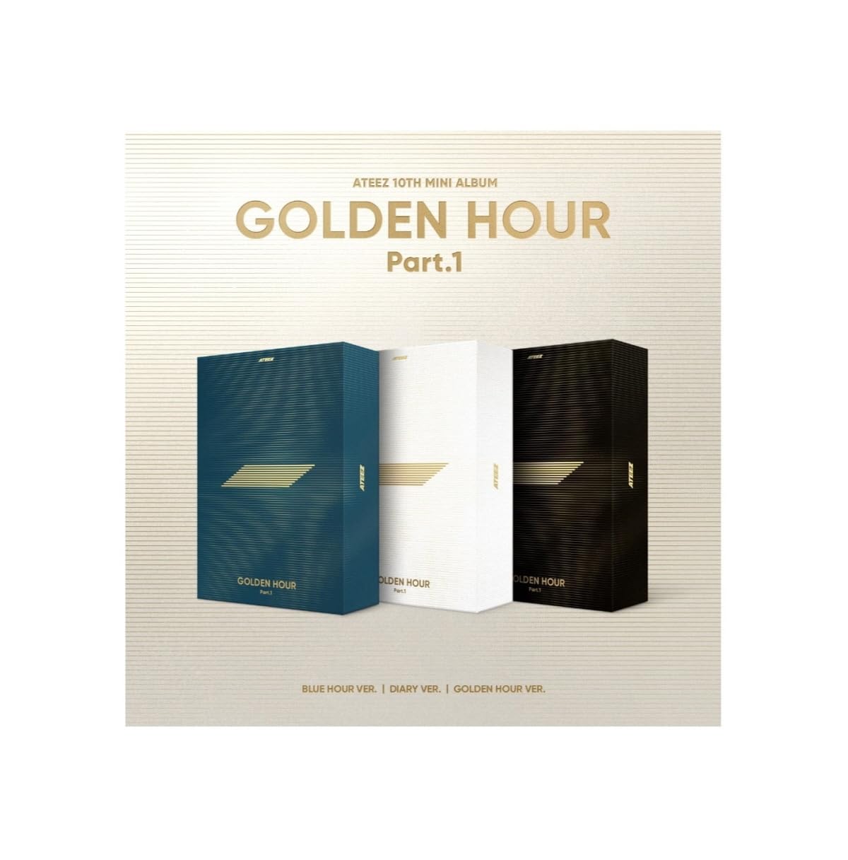 Amazon.co.jp: エイティーズ ATEEZ - Golden Hour : Part.1 (10thミニ
