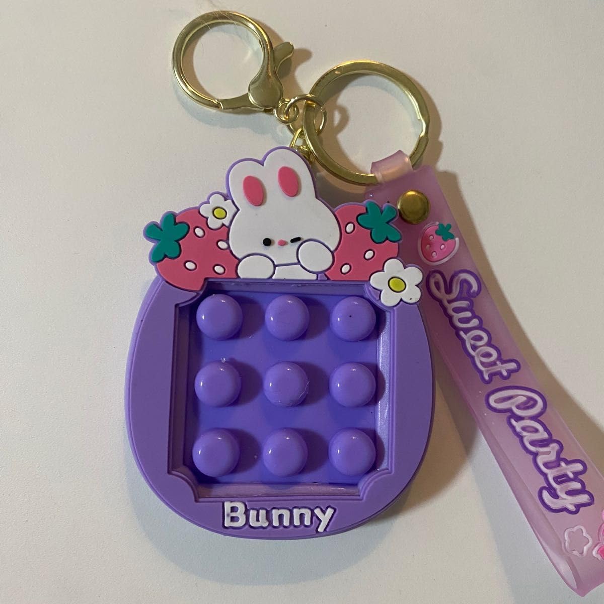 Amazon.co.jp: プッシュポップ 無限プチプチ キーホルダー 知育玩具