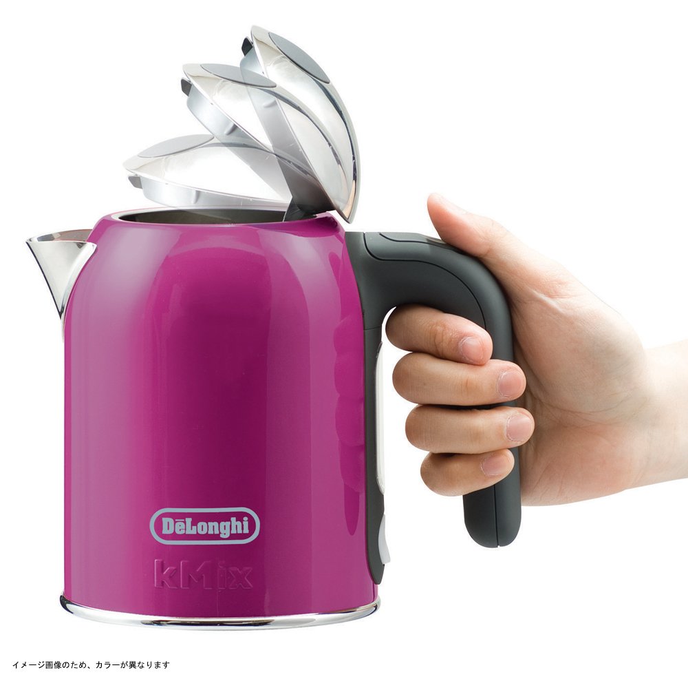 Amazon | DeLonghi kMix(ケーミックス) ブティック 電気ケトル ブルー