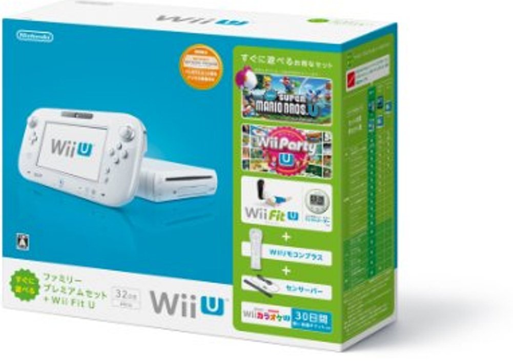 Amazon | Wii U すぐに遊べるファミリープレミアムセット+Wii Fit U