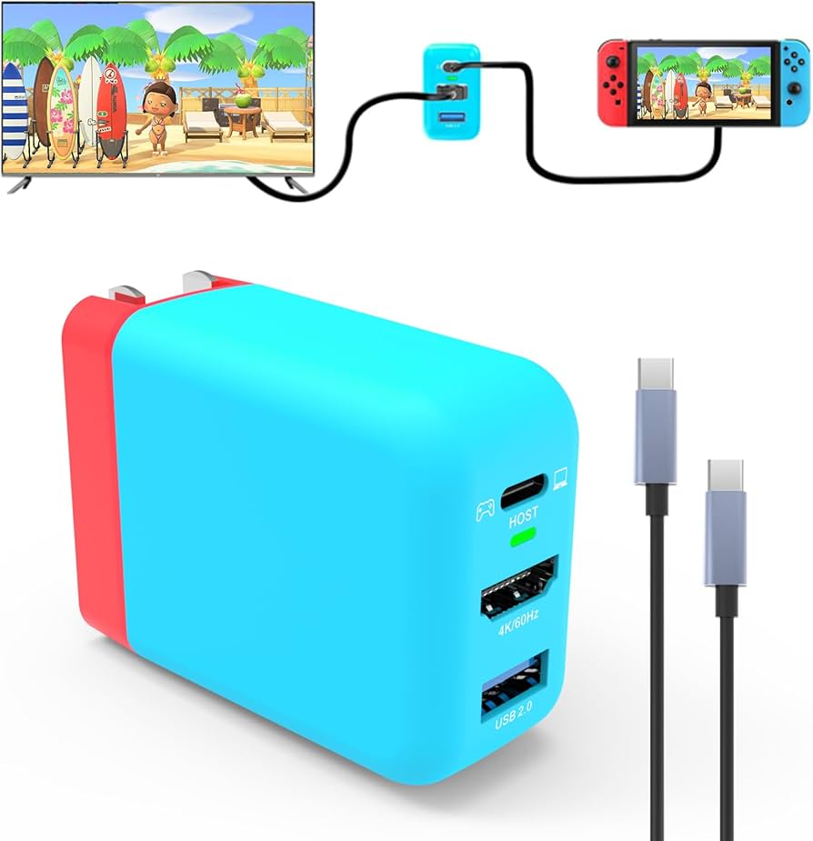 Amazon.co.jp: 【日本正規品】Basicolor Switch ドック充電器 ゲーム