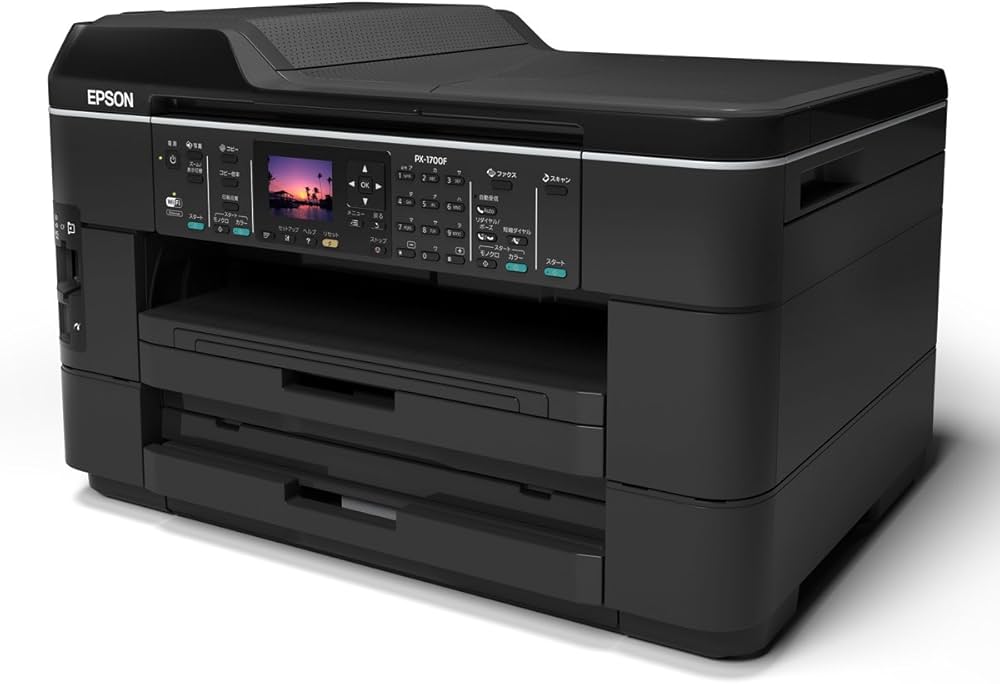 Amazon.co.jp: EPSON A3インクジェットFAX複合機 PX-1700F A3ノビ対応
