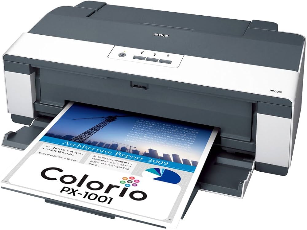 Amazon.co.jp: EPSON Colorio インクジェットプリンター PX-1001 A3