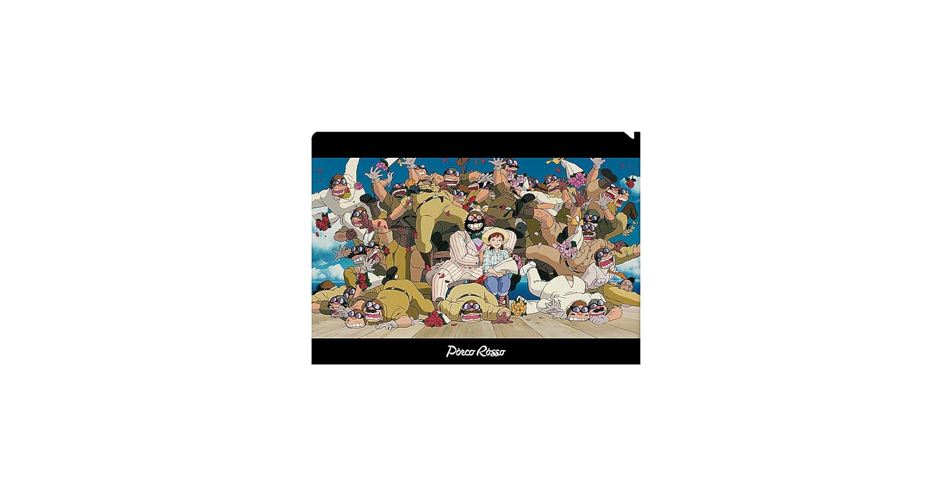 Amazon | ムービック 紅の豚 A4クリアファイル フィオと空賊たち