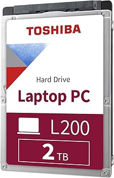 Amazon.com: Toshiba HDWL120XZSTA L200 2TB Laptop PC Internal Hard