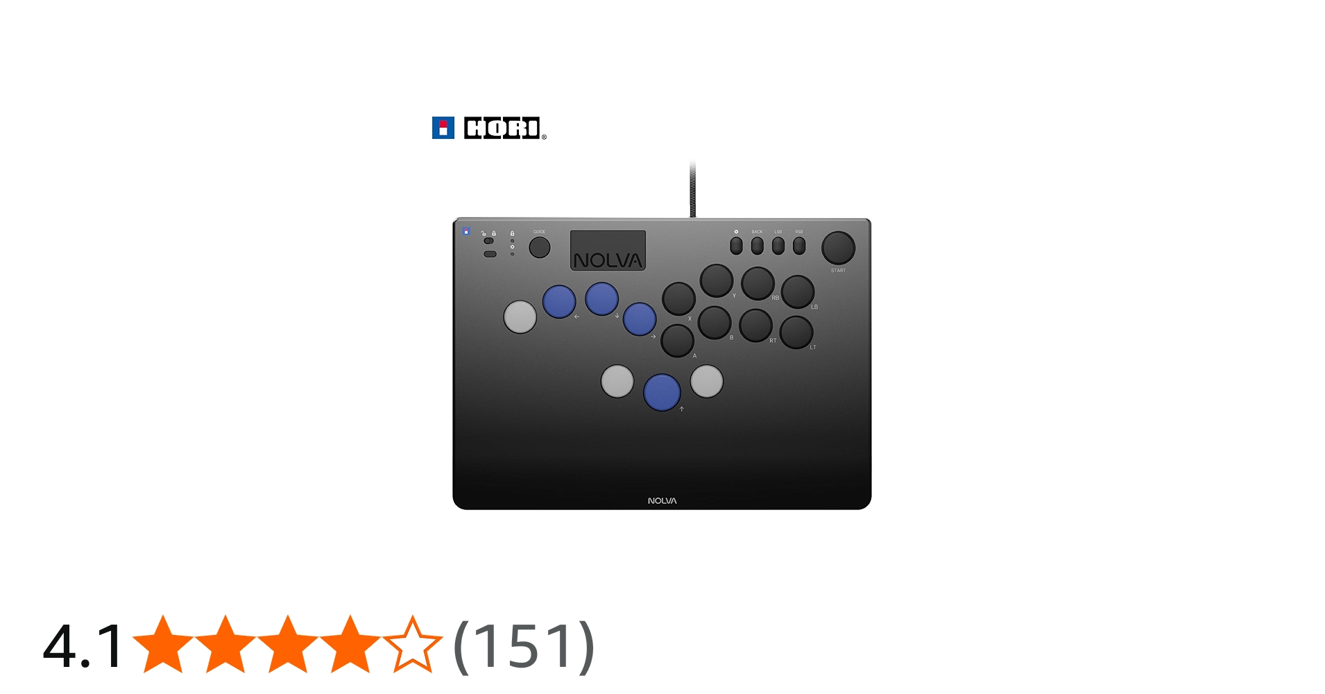 Amazon.co.jp: NOLVA Mechanical All-Button Arcade Controller for