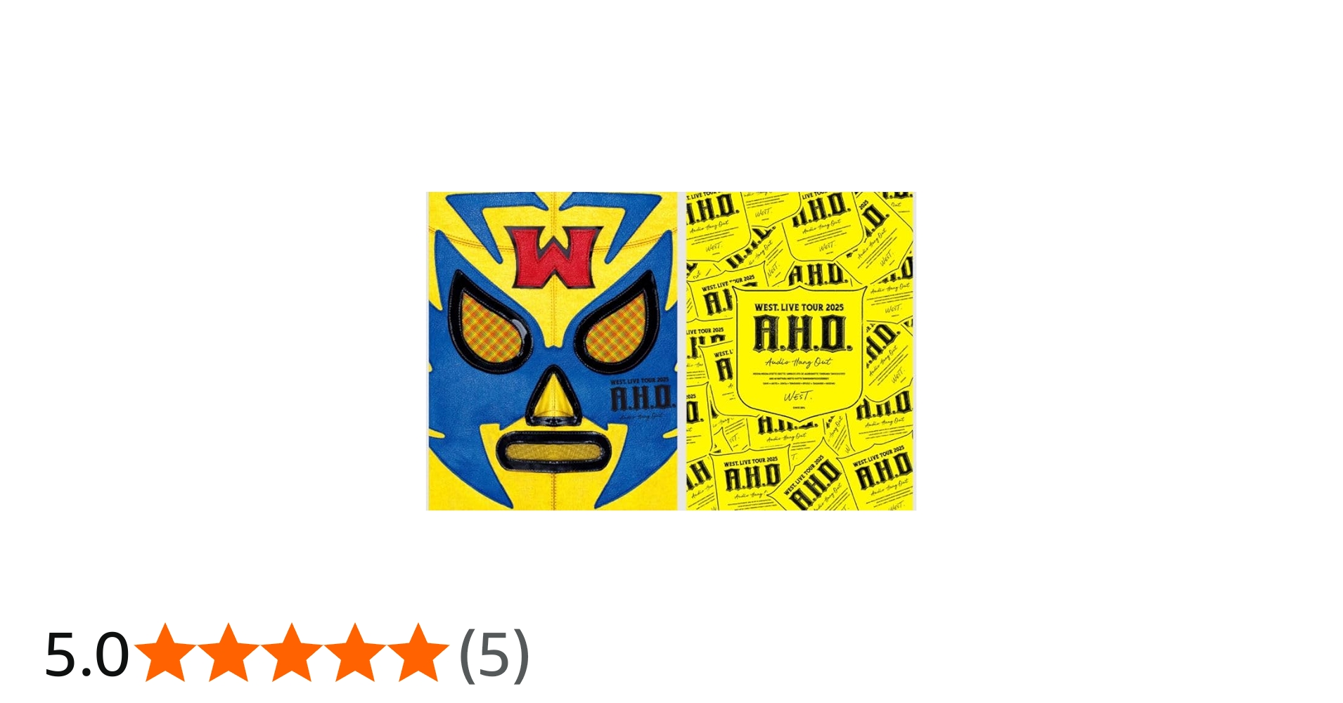 Amazon.co.jp: 【初回盤+通常盤 DVD 2形態セット】 WEST. LIVE TOUR